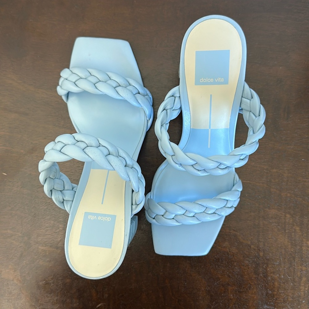 Dolce Vita block heels, brand new, never worn, size 8.